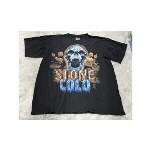 VTG Stone Cold Steve Austin WWF Middle Finger Vintage Shirt Size XL